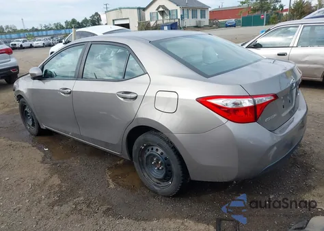 2016 Toyota Corolla Le из США, поврежденный, VIN 2T1BURHE6GC622846